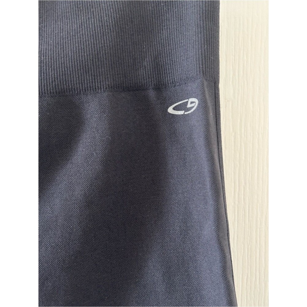Champion Dark Gray Seamless Capri Workout Pants Large Athleisure Activewear - Picture 4 of 6